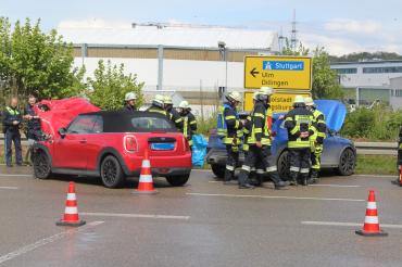 Südspange Verkehrsunfall