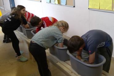 Kneipen in der Grundschule Wemding