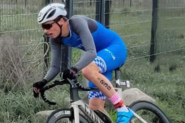 Auf dem Weg zum zweiten Platz Luis Rühl