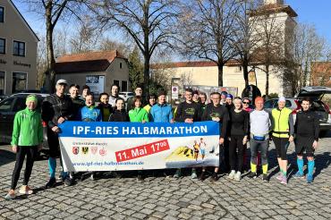 Ein Schnupperlauf für den Ipf-Ries-Halbmarathon.