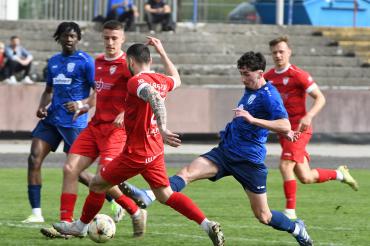 Spielszene mit Renato Domislic, der später verletzt ausscheiden musste.