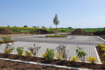 Die Erschließungsarbeiten für das Neubaugebiet „Heuweg 2 - Süd“ am östlichen Ortsrand des Stadtteils Schmähingen sind abgeschlossen.
