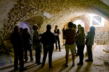 Besuch auf der Baustelle