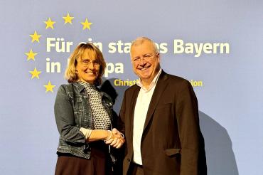 Anke Drukewitz und Markus Ferber, MdEP