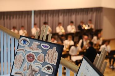 Das THG Nördlingen lädt zu einer Jazz-Kunst-Matinee.