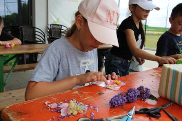 Basteln mit Wildblumen