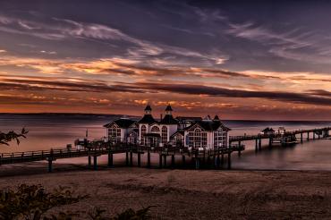 Sonnenuntergang an der Ostsee