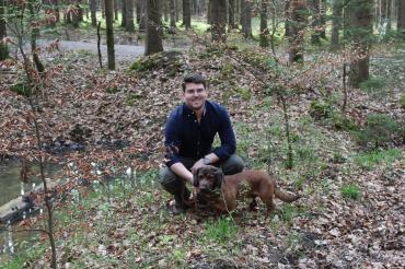 Für Georg Dischner und Jagdhund Anton ist der Wald der schönste Arbeitsplatz.