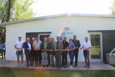 Die neue Wachstation am Riedlinger Naherholungsgebiet wurde feierlich am Samstag, 18. Mai 2024 eingeweiht. 