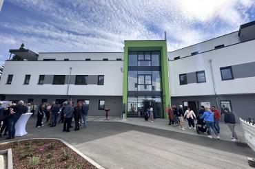 Das neue Ärztehaus in Nördlingen in der Augsburger Straße 19. 