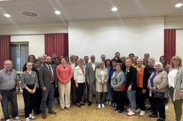 Netzwerktreffen Digitallotsen in Rain. 