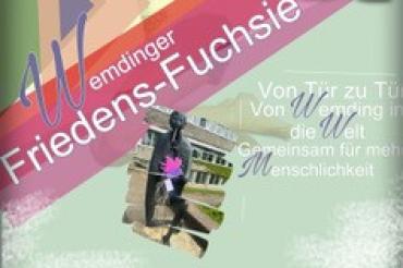Das Bild zeigt die Friedens-Fuchsie