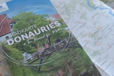 Neue Radkarte für das Ferienland DONAURIES 