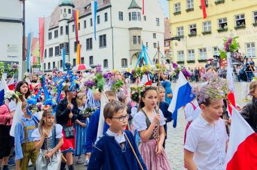Stabenfest Umzug der Kinder