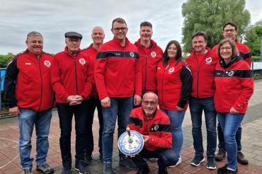 Die Vorstandschaft und Kassenprüfer der Stockfreunde Bäumenheim.