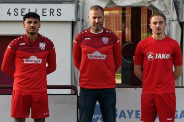 Von links: Benito Alisanovic, Sportlicher Leiter Jürgen Meissner und Siegfried Kübler. Es fehlt Gabriel Hasenbichler