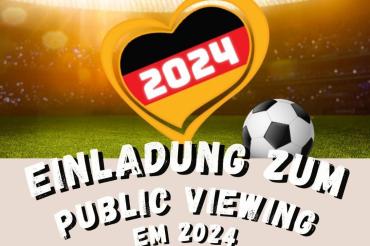 Flyer Public Viewing