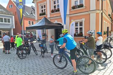 Stadtradeln Rain "Anradeln" 2023