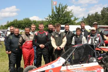 Die MCK Fahrer, welche in Höchstädt am Start waren. 