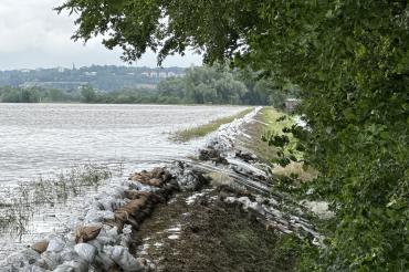 Hochwasser 2024 Dammbruch