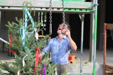 Richtfest Nördlingen Hallenbad 