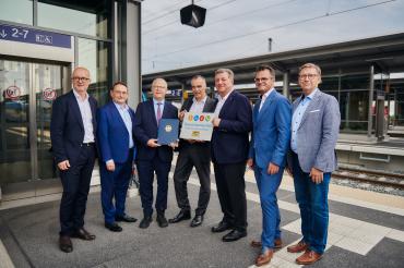  Eröffnung digitales Stellwerk und barrierefreier Bahnhof in Donauwörth