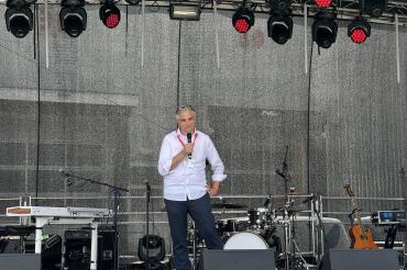 125 Jahre Firmengruppe wurden am vergangenen Freitag gefeiert. Das Bild zeigt Markus Appl.