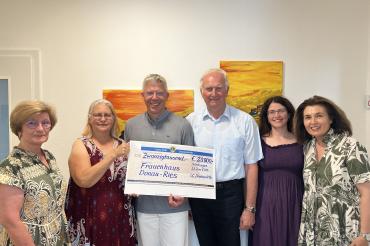 Spendenübergabe Frauenhaus