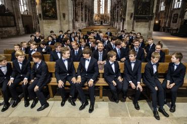 Der Windsbacher Knabenchor.