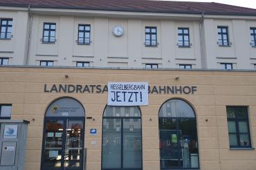 Klimacamp Nördlingen Banner