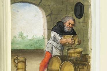 Ein Bierbrauer um 1600. 