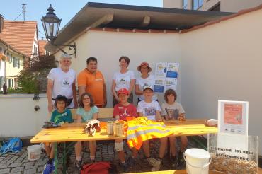 Die stolzen Teilnehmer beim Ferienprogramm des Transition Town Donauwörth e.V.