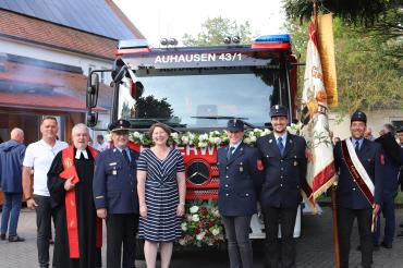 Feuerwehr Auhausen Fahrzeugweihe