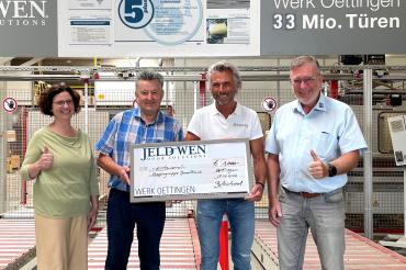 Unser Bild zeigt von links: Christiane Paulsteiner, Karl Wittmann, Thomas Schürer und Wolfgang Oswald.