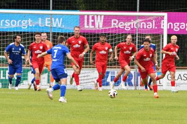Einer der wenigen Angriffe aufs Rainer Tor.