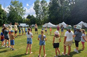 Wie das Pfadfinderleben aussieht, konnten die Kinder im Rahmen des diesjährigen Ferienprogramms beim Stamm Nordilo der DPSG hautnah erleben. 