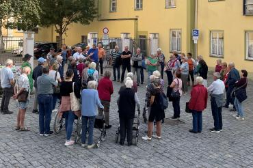 Hier sieht man eine Veranstaltung aus der Reihe zum Welt-Alzheimertag.