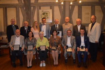 Bürgermedaillenträger bei Ehrung in Wemding