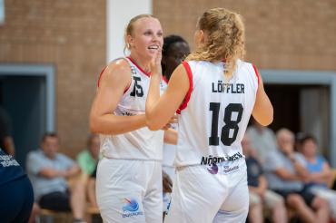 Hier sieht man Lisa Bertholdt und Anna Löffler von den Eigner Angels.