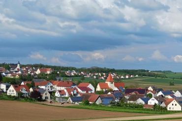 Hügelkette des Nordrieses