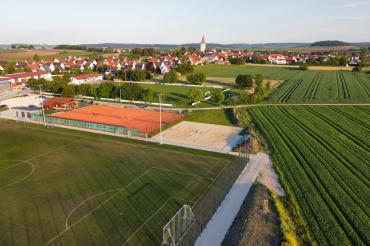 Das neue Sportgelände in Alerheim. 