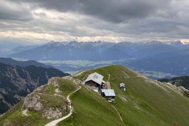 Die Nördlinger Hütte.