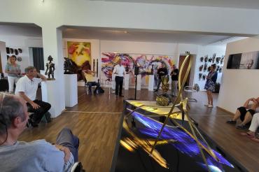 Ein für Geist, Körper und Seele gleichermaßen inspirierendes Ereignis war die 1. Sommerakademie im Kunstmuseum Donau-Ries in Wemding. 