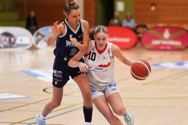 Hier sieht man Jana Koch von den Eigner Angels.