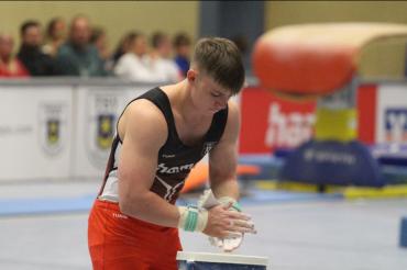 Ferrie Blümel sicherte dem TSV Monheim den Sieg gegen Exquisa Oberbayern