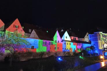 Kunst und Lichternacht Stadtmauer