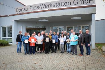 Betreutenehrungen des Standorts Nördlingen.