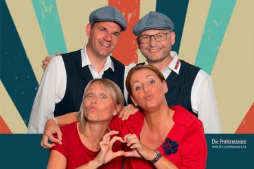 "Die Problemzonen" mit ihrem Programm "Ma sagt ja nix, ma red ja bloß". 