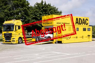 Die ADAC Aktion in Donauwörth musste abgesagt werden. 