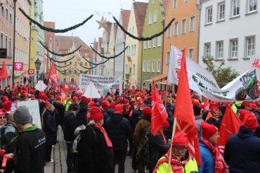 IG Metall Warnstreik 2024 Donauwörth